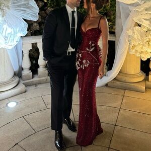 CUSTOM WALONE EVENING GOWN